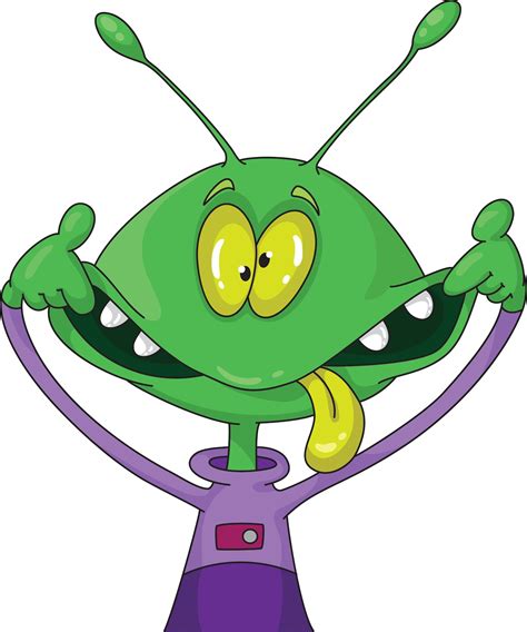 cartoon alien pictures